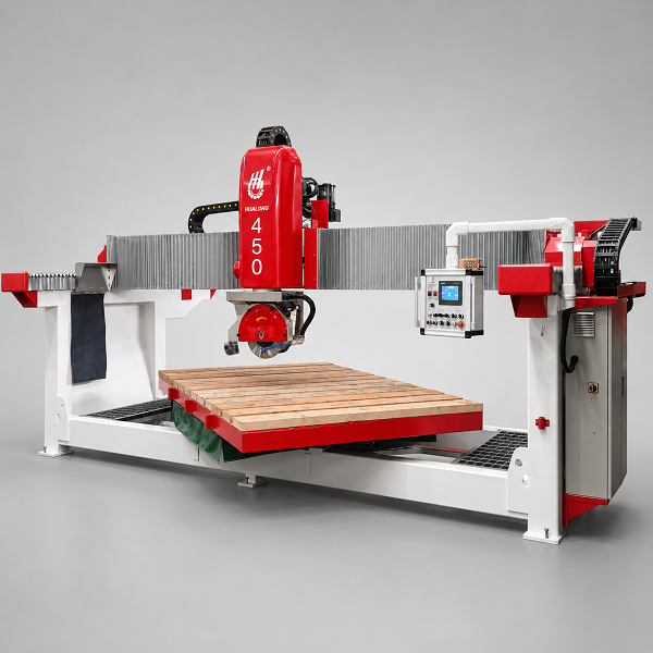 HLSQ-450Granite Bridge Saw Machine For Stone Slab Cutting suppliers