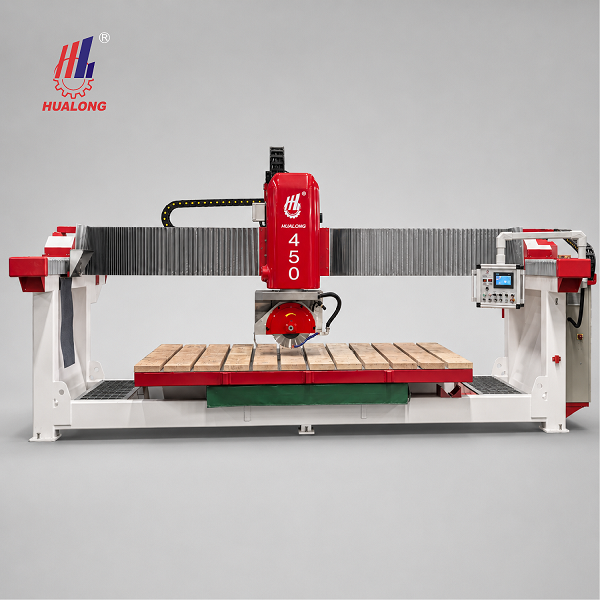 HLSQ-450Granite Bridge Saw Machine For Stone Slab Cutting