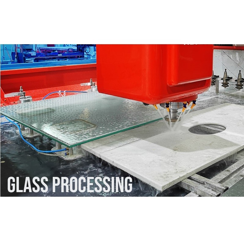 Hualong HLCNC-3319 CNC Countertop Fabrication Center | Edge Polishing & Milling best