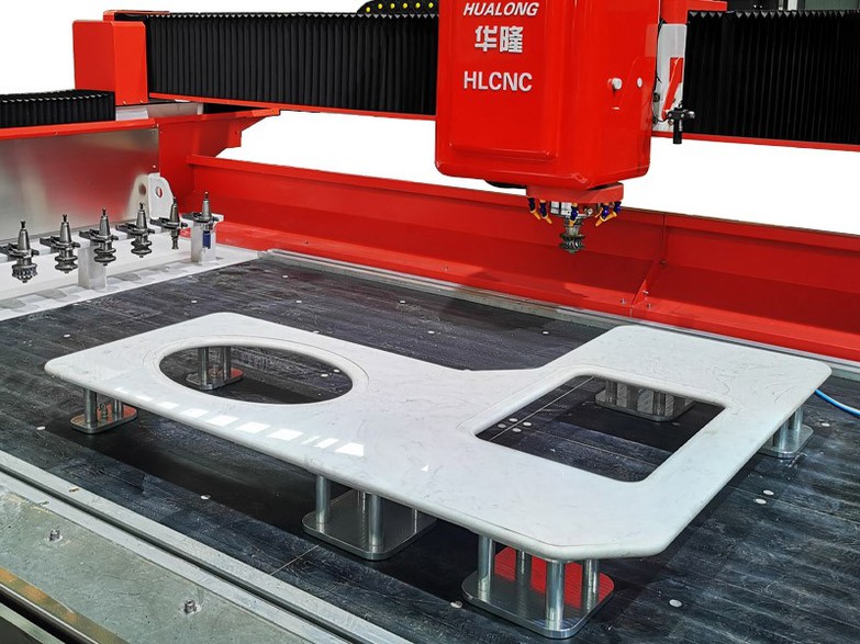 Marble countertop machining Marble countertop machining