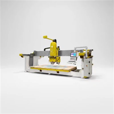 5+1 Axis CNC Bridge Stone Cutting And Milling Machine