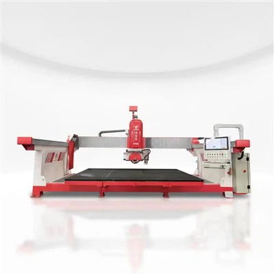 HKNC 450PLUS 5+1 Axis CNC Bridge Stone Cutting And Milling Machine