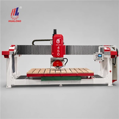 HLSQ-450Granite Bridge Saw Machine For Stone Slab Cutting