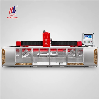 Hualong HLCNC-3319 CNC Countertop Fabrication Center | Edge Polishing & Milling