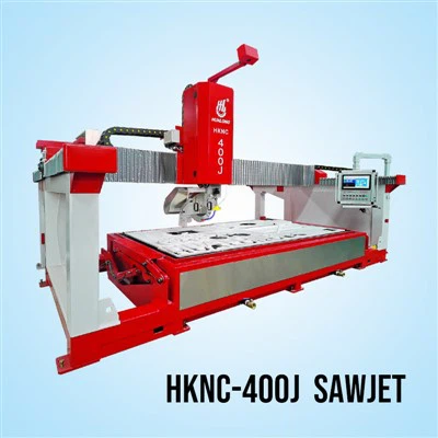 Hualong Machinery Italian 5-Axis CNC Bridge Saw Granite Marble Quartz Cutting Machine With 3axis Waterjet